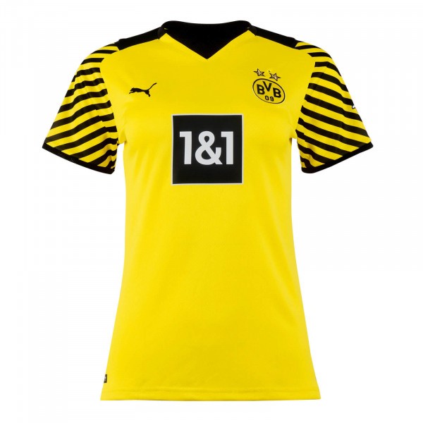 Camiseta Dortmund 1ª Mujer 2021-2022 Amarillo